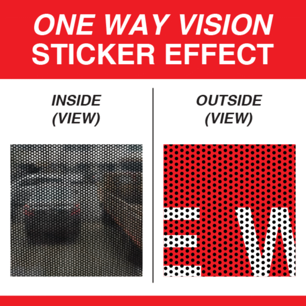 One-Way Vision Sticker - Qansorobad
